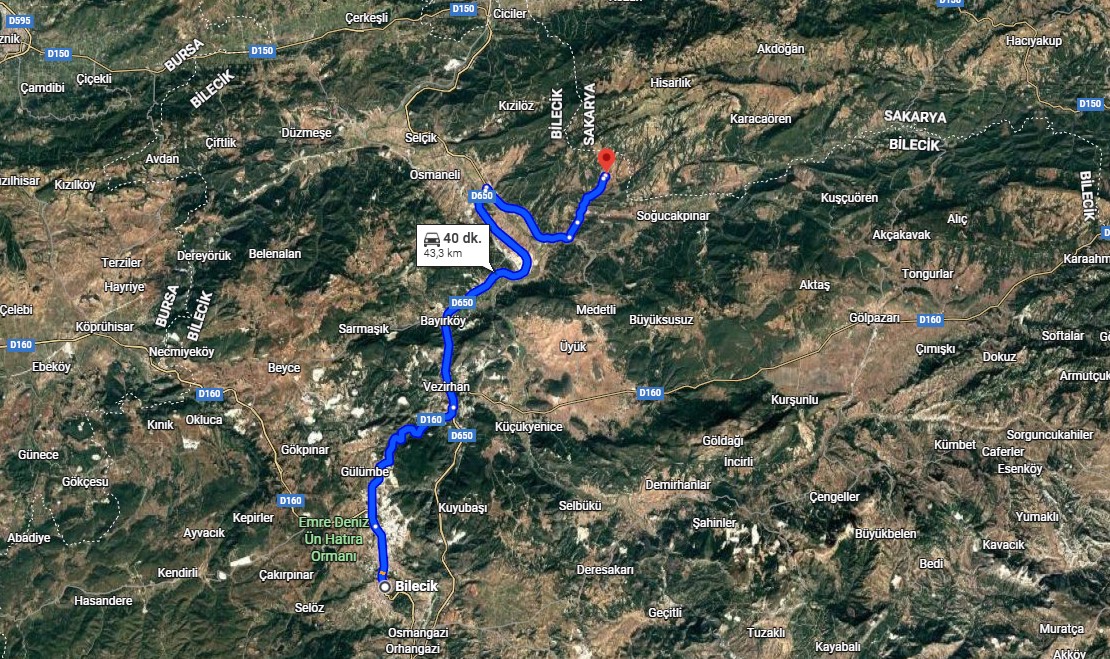 BİLECİK OSMANELİ BORCAK MAHALLESİNDE 490M² ARSAMIZ  SATILIKTIR. - BİLECİK OSMANELİ fotoğraf 5